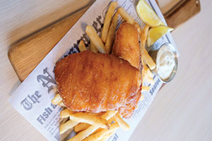 Our Fish & Chips are delicious!